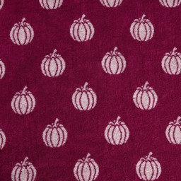 OHS 100% Cotton Tufted Pumpkin Jacquard Hand Towel, Burgundy - 1PC - thumbnail 3
