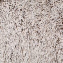 OHS Long Hair Cuddle Cushion - Natural Marl - thumbnail 3