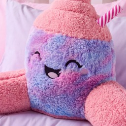 OHS Frosty The Milkshake Cuddle Cushion - Pink - thumbnail 2