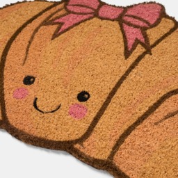 OHS Bow Croissant Shaped Coir Mat - Natural - thumbnail 4