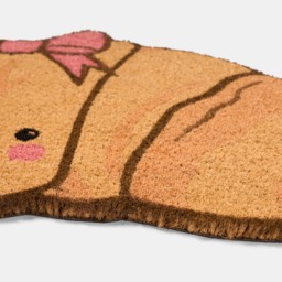 OHS Bow Croissant Shaped Coir Mat - Natural - thumbnail 5