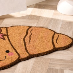 OHS Bow Croissant Shaped Coir Mat - Natural - thumbnail 2