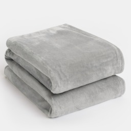 OHS Supersoft Throw, Slate Grey - 120 x 150cm - thumbnail 2
