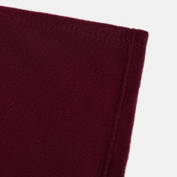OHS Plain Fleece Throw, Burgundy - 150 x 200cm - thumbnail 5