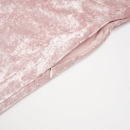 OHS Crushed Velvet Cushion Covers - Blush - thumbnail 3
