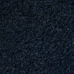 OHS Howdy Print Scallop Edge Coir Mat - Navy/Burgundy - thumbnail 5