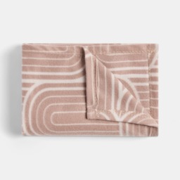 OHS Arches Fleece Throw - Natural - thumbnail 3