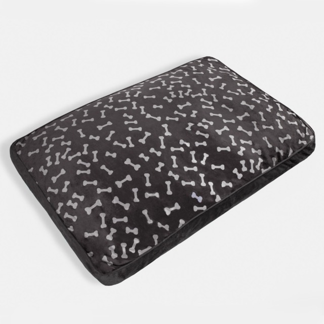 OHS  Large Fibre Filled Dog Bed - Charcoal - image 1