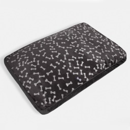 OHS  Large Fibre Filled Dog Bed - Charcoal