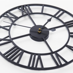 OHS Small Skeleton Wall Clock - Black - thumbnail 5