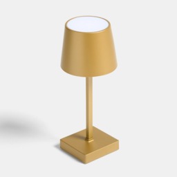 OHS Battery Operated Lamp - Gold - thumbnail 4