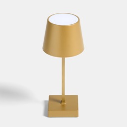 OHS Battery Operated Lamp - Gold - thumbnail 3