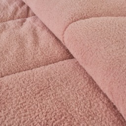 OHS Teddy Coverless 10.5 Duvet & Pillowcases, Blush - King - thumbnail 3