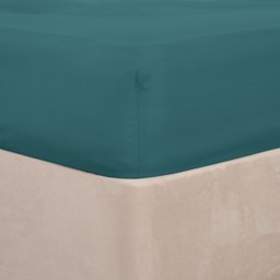 OHS Microfibre Fitted Sheet, Teal - Single - thumbnail 2