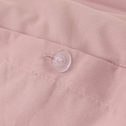 OHS Plain Duvet Cover Set, Blush Pink - King - thumbnail 5
