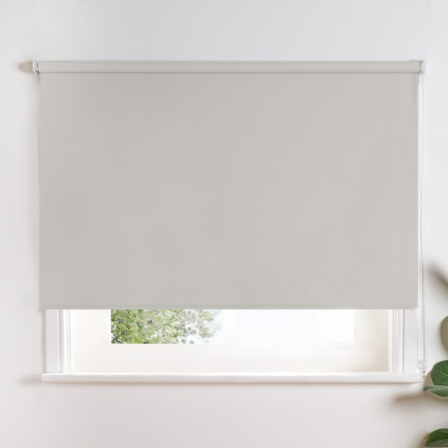 OHS Blackout Roller Blind, Silver - 60 x 165cm