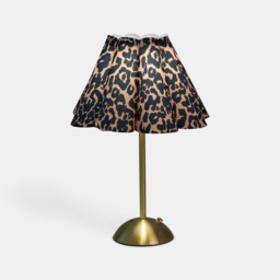 OHS Leopard Print Rechargeable Lamp - Brown - thumbnail 5