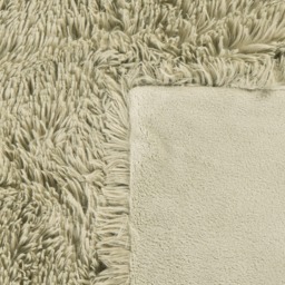 OHS Fluffy Fleece Throw, Sage - 150 X 200cm - thumbnail 5