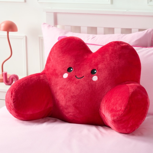 OHS Harper The Heart Cuddle Cushion - Red - image 1