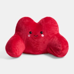 OHS Harper The Heart Cuddle Cushion - Red - thumbnail 4