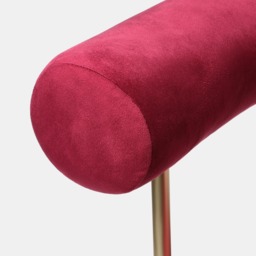 OHS Dining Chair - Dark Berry/Gold - thumbnail 4