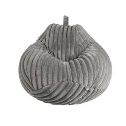 OHS Adults Ribbed Bean Bag - Grey - thumbnail 3