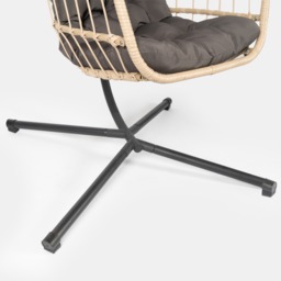 OHS Foldable Hanging Egg Chair - Natural - thumbnail 4