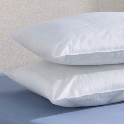 Downland Hotel Collection Anti Allergy Pillow Pair, White - 2 Pack - thumbnail 2