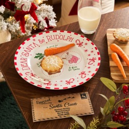 OHS Night Before Christmas Sweetie Pies Plate - White/Red - thumbnail 2