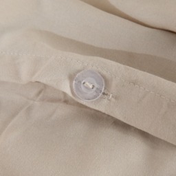 OHS Plain Duvet Cover Set , Stone - Single - thumbnail 5