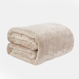 Luxury Waffle Mink Single Throw - Mink - thumbnail 2