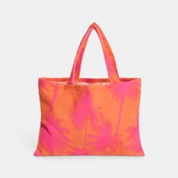 OHS Palm Tree Beach Towel in a Bag - Orange - thumbnail 5