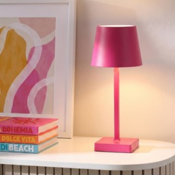 OHS Battery Operated Lamp - Hot Pink - thumbnail 1
