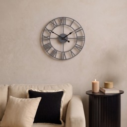OHS Skeleton Wall Clock - Charcoal