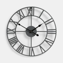 OHS Skeleton Wall Clock - Charcoal