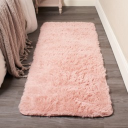 OHS Soft Fluffy Rug Runner - Blush - thumbnail 1