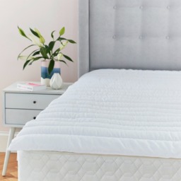 OHS Soft Touch  Deep Fill Mattress Topper, White - Double - thumbnail 2