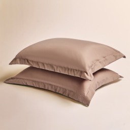 OHS Plain Dyed Oxford Pillowcases - Natural - thumbnail 4