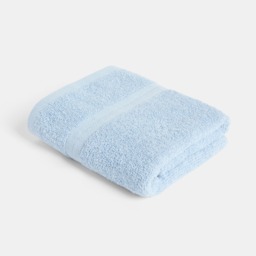 OHS 100% Cotton Bath Towel, Dusky Blue - 1PC - thumbnail 1