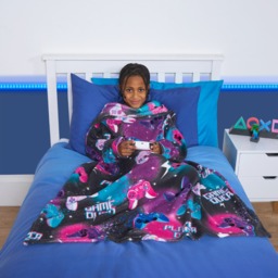 OHS Kids Gaming Printed Wearable Blanket - Multi - thumbnail 1