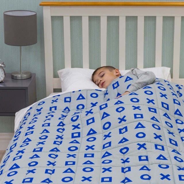 Playstation Weighted Blanket, Grey - 3kg