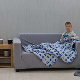 Playstation Weighted Blanket, Grey - 3kg - thumbnail 4