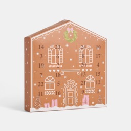 OHS Gingerbread House Tealight Advent Calendar - Brown - thumbnail 1