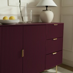 OHS Ribbed Sideboard - Dark Berry - thumbnail 3