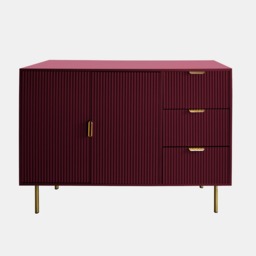 OHS Ribbed Sideboard - Dark Berry - thumbnail 4