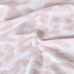 OHS Leopard Print Brushed Cotton Flannelette Duvet Cover Set, Natural - Double - thumbnail 3