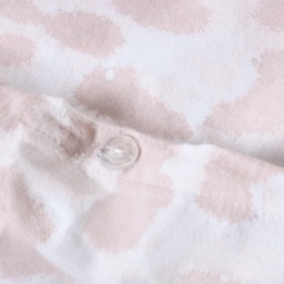 OHS Leopard Print Brushed Cotton Flannelette Duvet Cover Set, Natural - Double - thumbnail 4