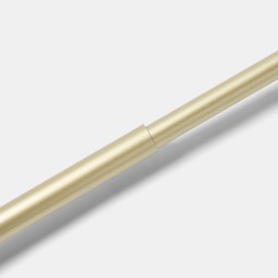 OHS 16mm Extendable Crystal Ball Curtain Pole, Brushed Gold - 120 - 220cm - thumbnail 3