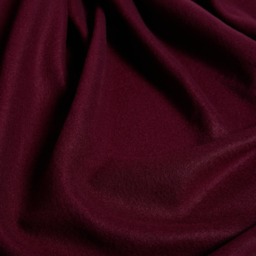 OHS Plain Fleece Throw, Burgundy - 200 x 240cm - thumbnail 4