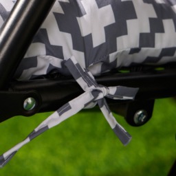 OHS Gravity Chair Geometric Cushion - Grey - thumbnail 5